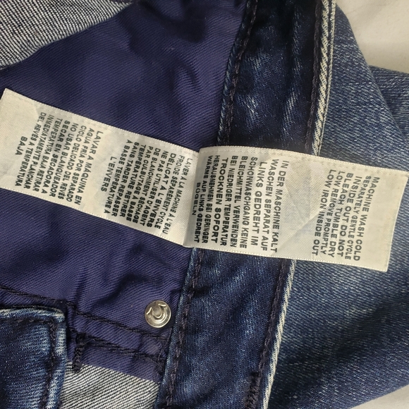 Classic True Religion Size 30 Women's Skinny Jean Stretch Rare Wash - Picture 7 of 8